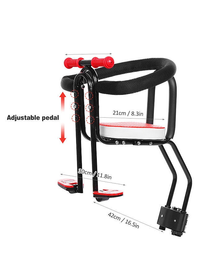 Front Bicycle Seat for Child 1-3 Years (Max 70KG) - Front Seat Mountain Bike Seat