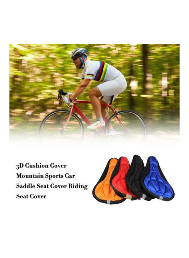 Bike 3D Saddle Seat Cover (Orange) 28 x 2 x 17cm