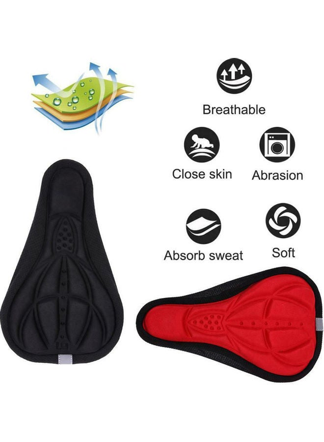 Bike 3D Saddle Seat Cover (Orange) 28 x 2 x 17cm