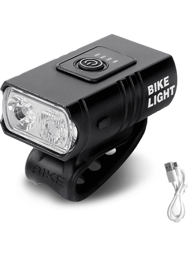 USB Rechargeable T6 LED Bicycle Light 10.7x10.4x4.6cm