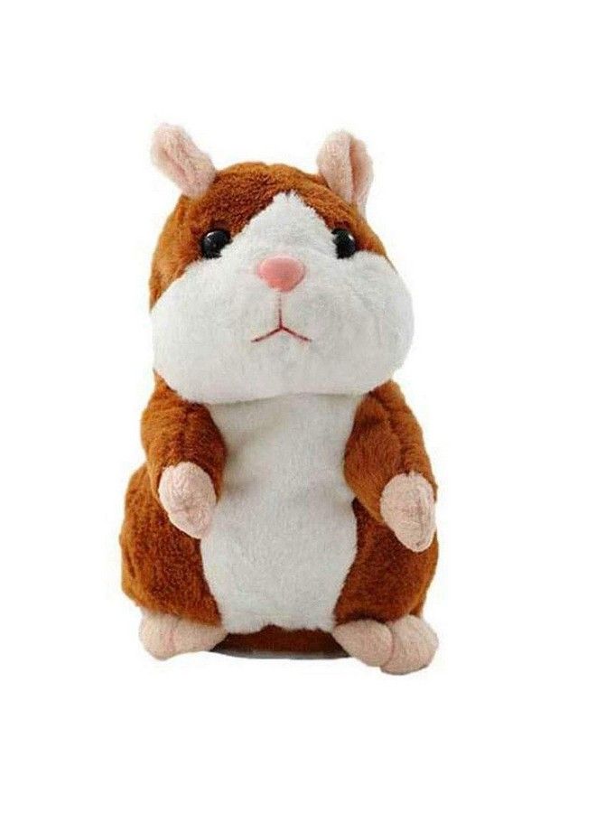 Plush Interactive Toys Pro Talking Hamster Repeats What You Say Electronic Pet Chatimals Mouse Buddy For Boy And Girl 5.7 X 3 Inches