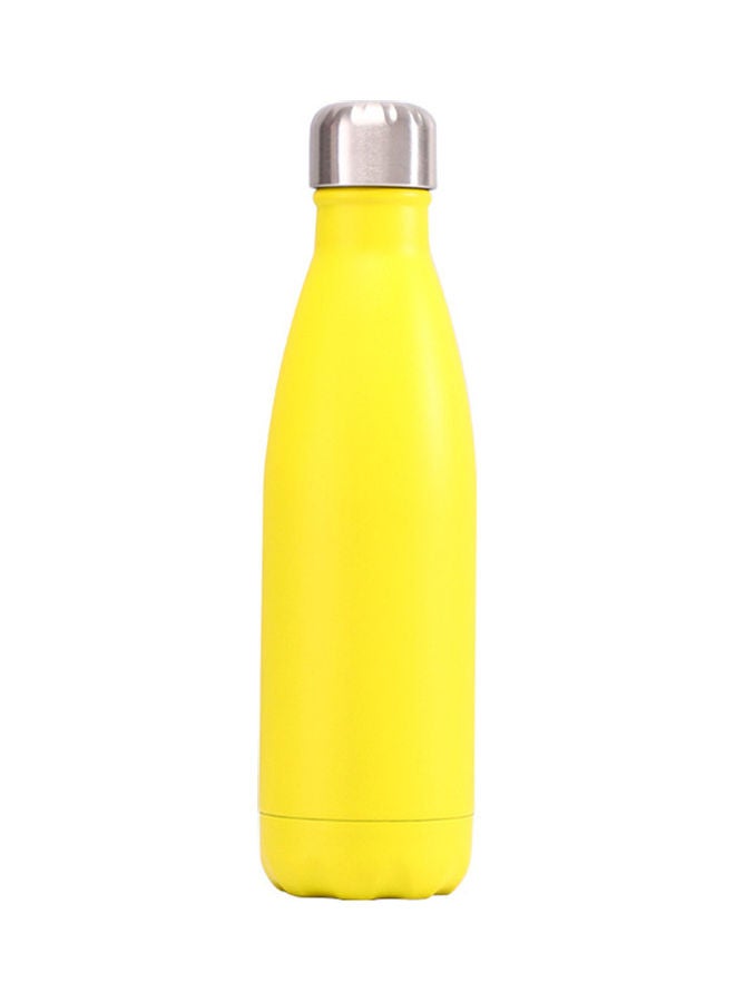 500ML Stainless Steel Vacuum Insulated Water Bottle Cola Shape Bottle Keep 12 Hours Cold & Hot Reusable Metal Leak-Proof Sports Flask 28*8*9cm