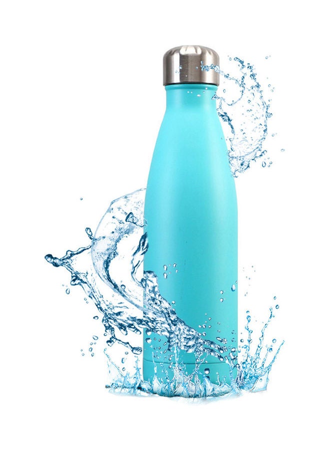 500ML Stainless Steel Vacuum Insulated Water Bottle Cola Shape Bottle Keep 12 Hours Cold & Hot Reusable Metal Leak-Proof Sports Flask 28*8*9cm