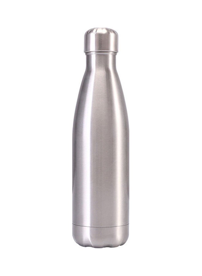 500ML Stainless Steel Vacuum Insulated Water Bottle Cola Shape Bottle Keep 12 Hours Cold & Hot Reusable Metal Leak-Proof Sports Flask 28*8*9cm