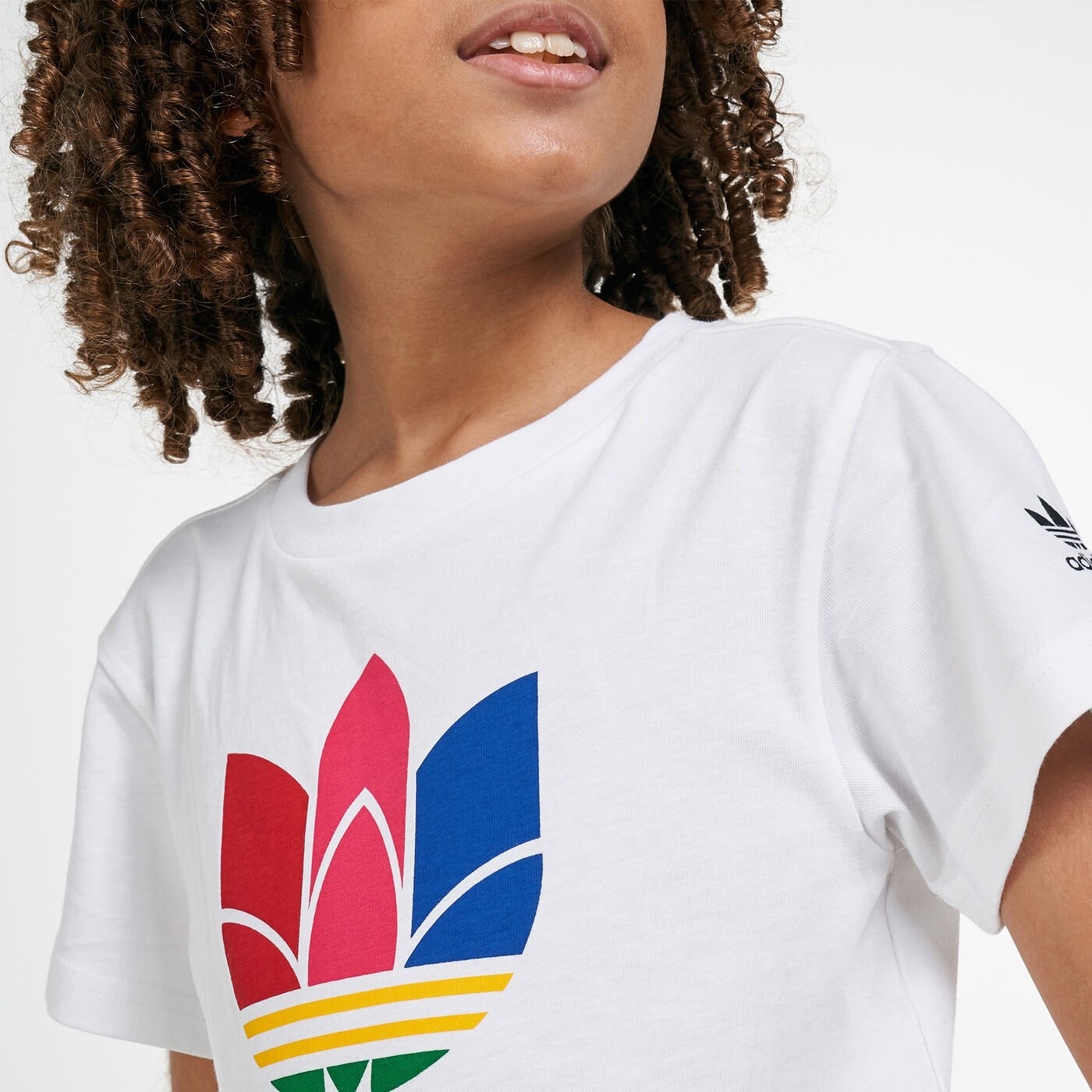 Kids' Adicolor 3D Trefoil T-Shirt (Older Kids)