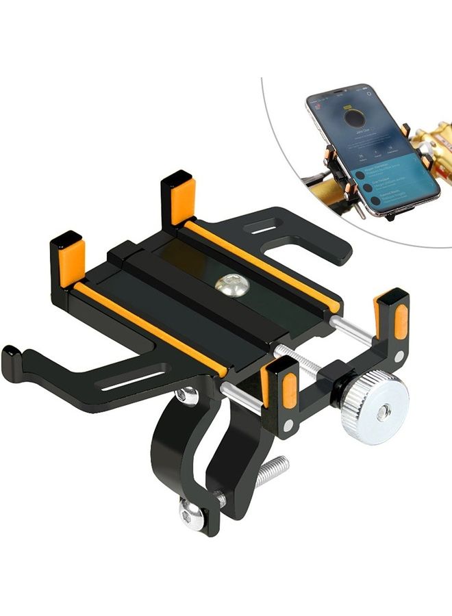 Bicycle Adjustable Aluminum Alloy Mobile Phone Holder