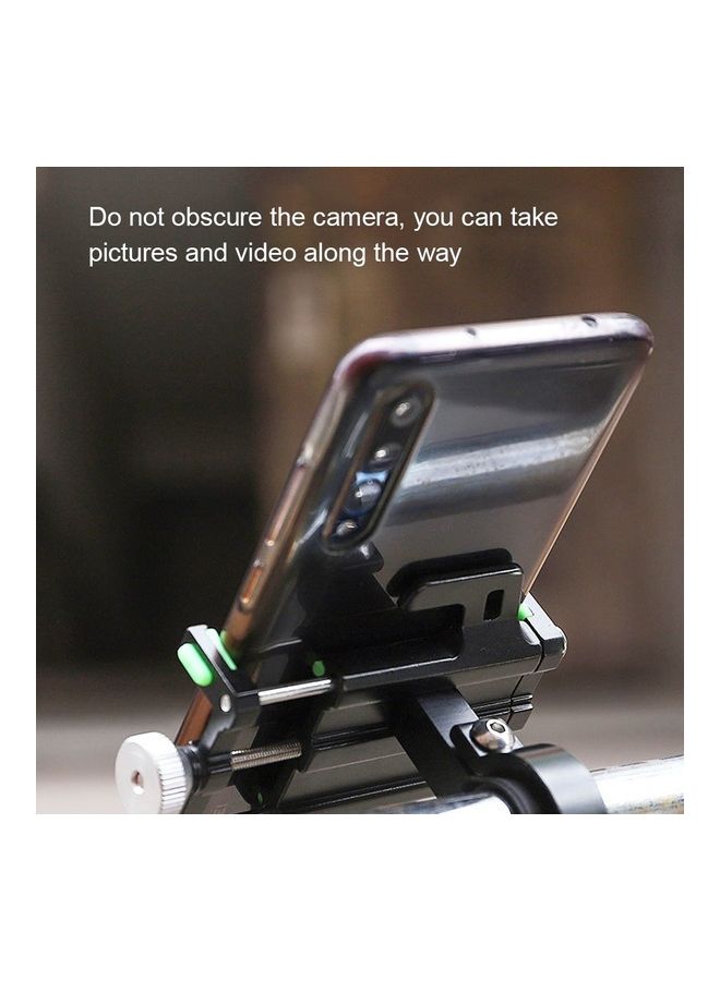Bicycle Adjustable Aluminum Alloy Mobile Phone Holder