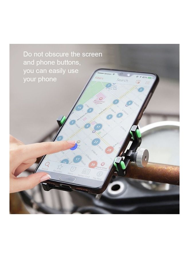 Bicycle Adjustable Aluminum Alloy Mobile Phone Holder
