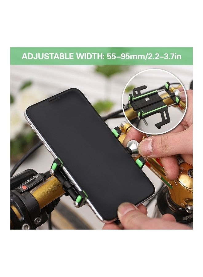 Bicycle Adjustable Aluminum Alloy Mobile Phone Holder