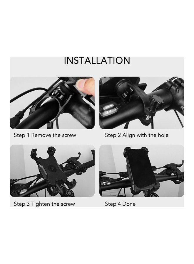 360° Rotation Adjustable Motorcycle Mobile Phone Holder