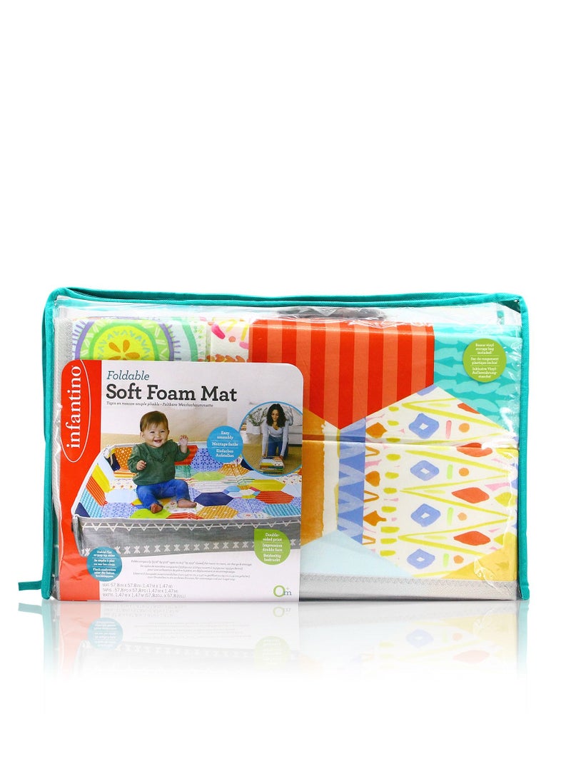 Baby Foldable Soft Foam Mat Suitable From Birth