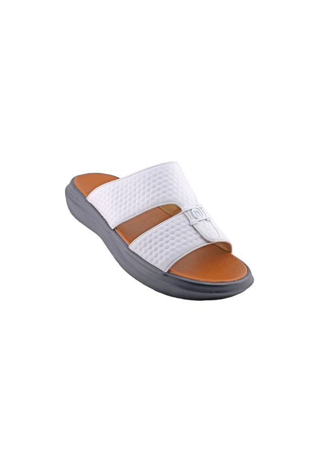 Casual Comfortable Arabic Sandals White