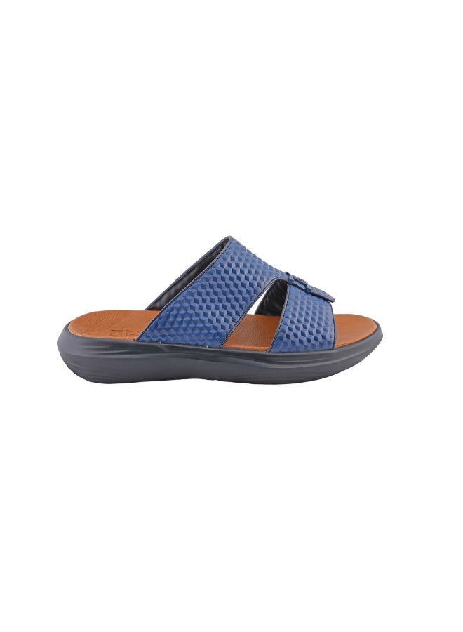 Casual Comfortable Arabic Sandals Navy Blue