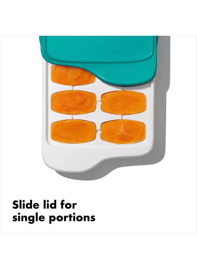 Baby Food Freezer Tray 2 Pack Updated Teal