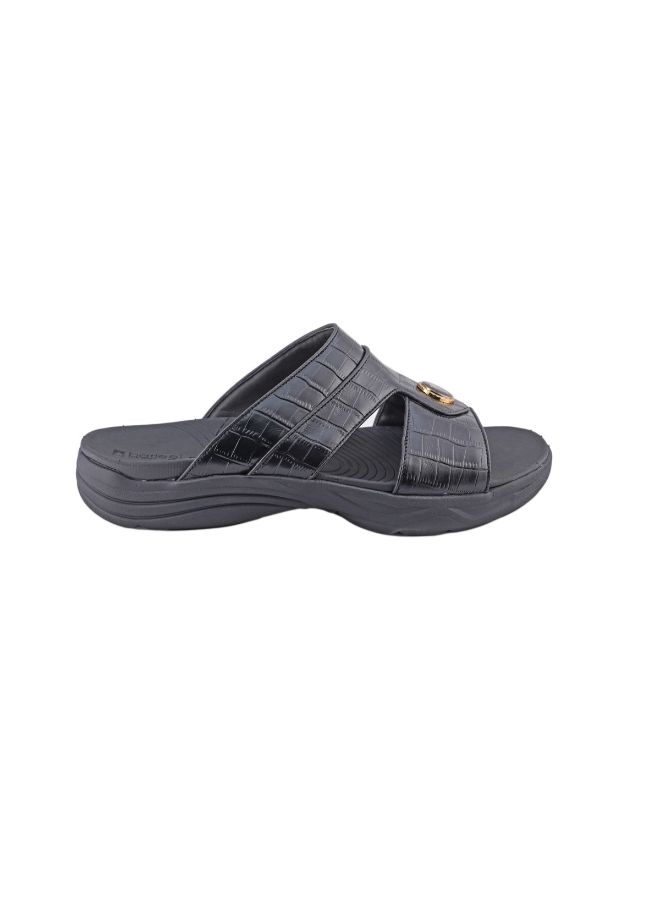 Casual Comfortable Arabic Sandals Black