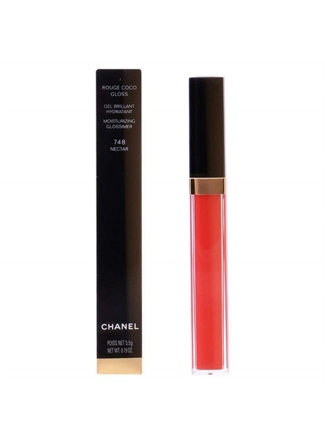 Rouge Coco Gloss Moisturizing Glossimer, Bourgeoisie, 0.19 Oz
