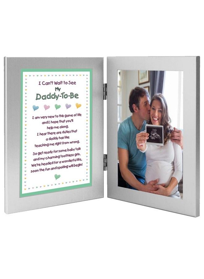 Father To Be Dad Add Baby Ultrasound 4X6 Inch Photo To Baby Keepsake Frame