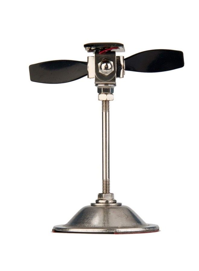 Solar Power Windmill Black Propeller Creative Solar Car Rotating Windmill Ornaments Dynamic Interior Decoration Science Home Office Toy For Desk Physics Toy Solar Car Decoration Wj154