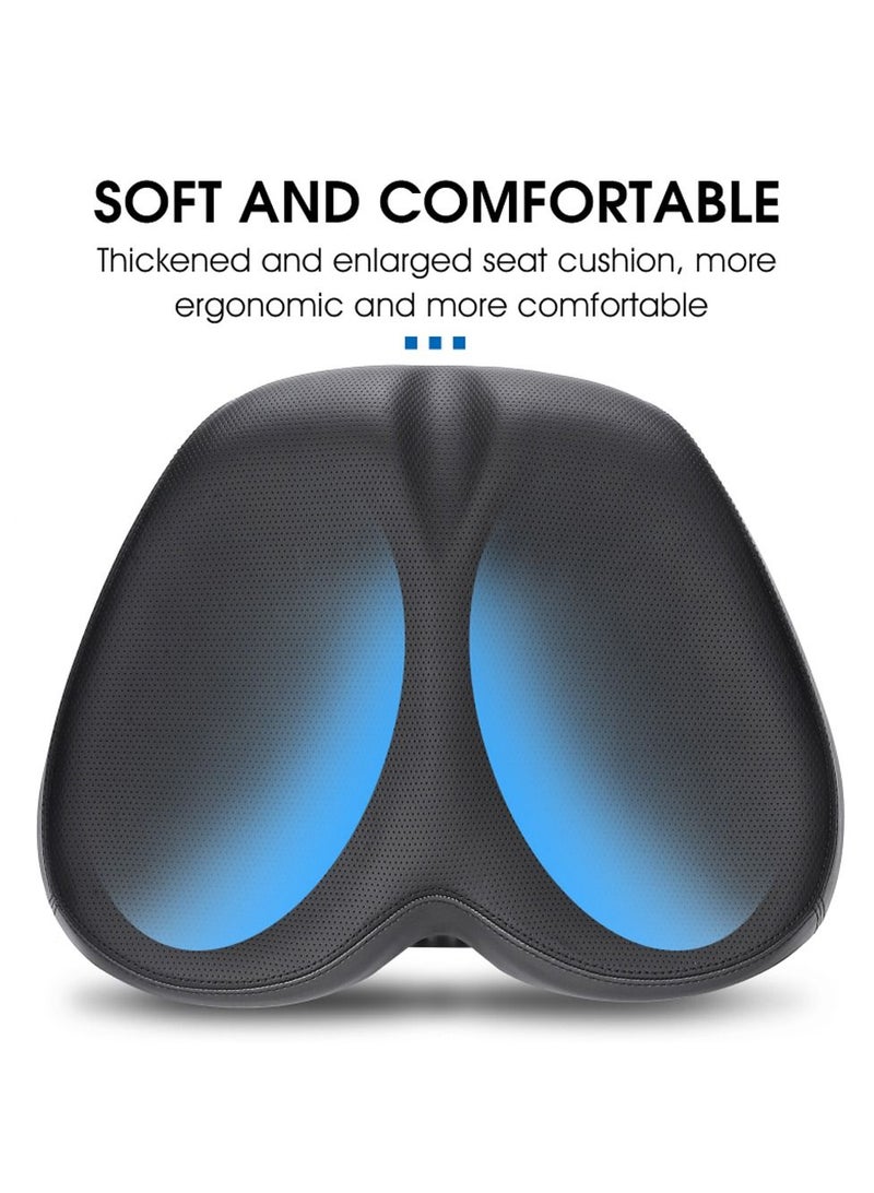 WEST BIKING Ergonomic Bicycle Replacement Saddle Soft Widen Thicken Road Bike Cushion Long Distance Riding Comfortable Shockproof Cycling Seats