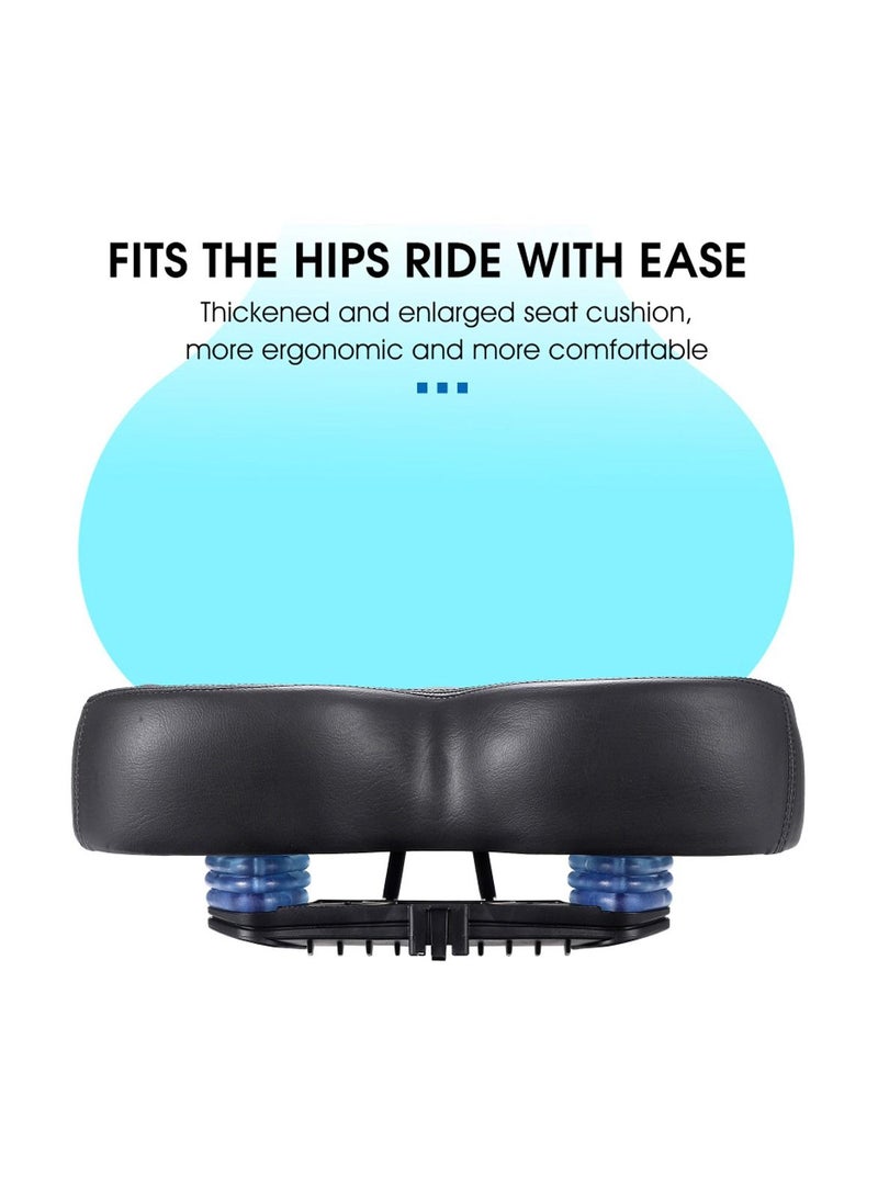 WEST BIKING Ergonomic Bicycle Replacement Saddle Soft Widen Thicken Road Bike Cushion Long Distance Riding Comfortable Shockproof Cycling Seats