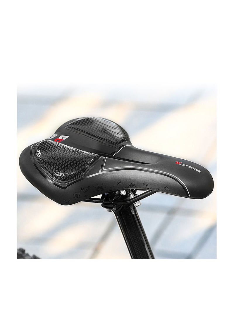 Bike Seat Padded Bicycle Saddle Cushion for Men Women MTB Mountain Road Bike Cycling Type C