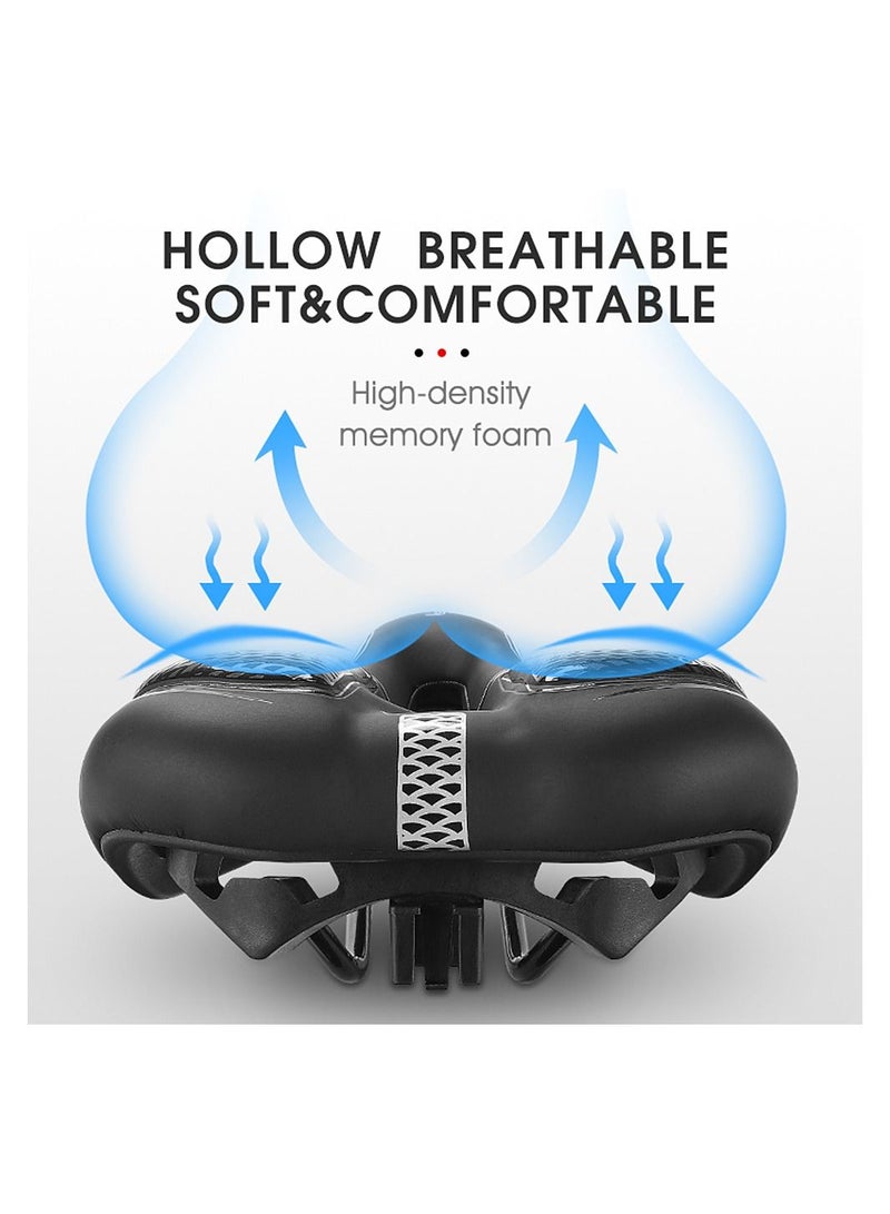 Bike Seat Padded Bicycle Saddle Cushion for Men Women MTB Mountain Road Bike Cycling Type C