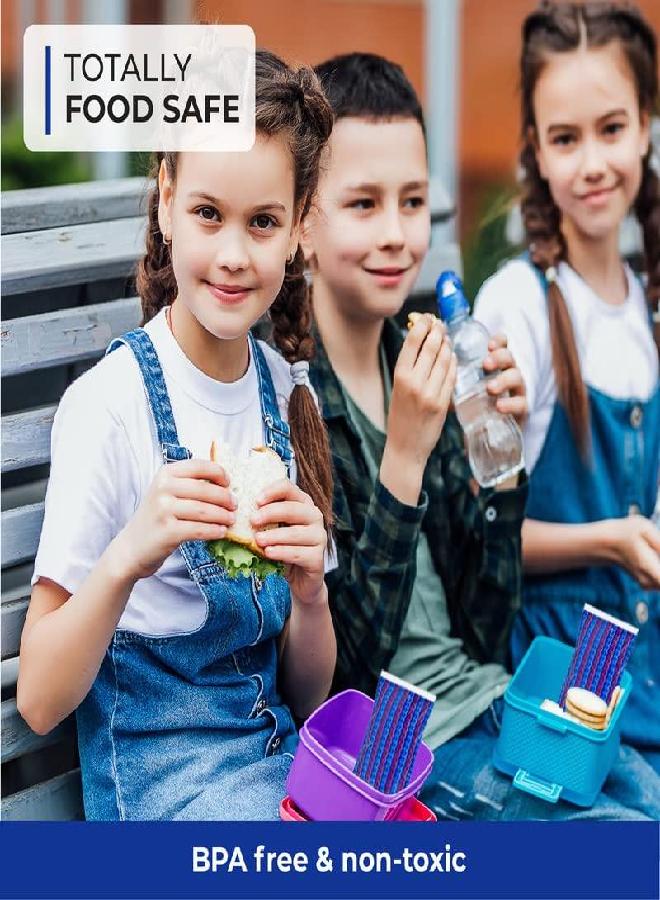Ice Packs For Lunch Bags - Reusable Ice Packs For Cooler And Lunch Box - Long Lasting, Lightweight, Soft Gel Ice Packs For Camping, Beach Bags, Picnics, Injuries - Pack Of 4