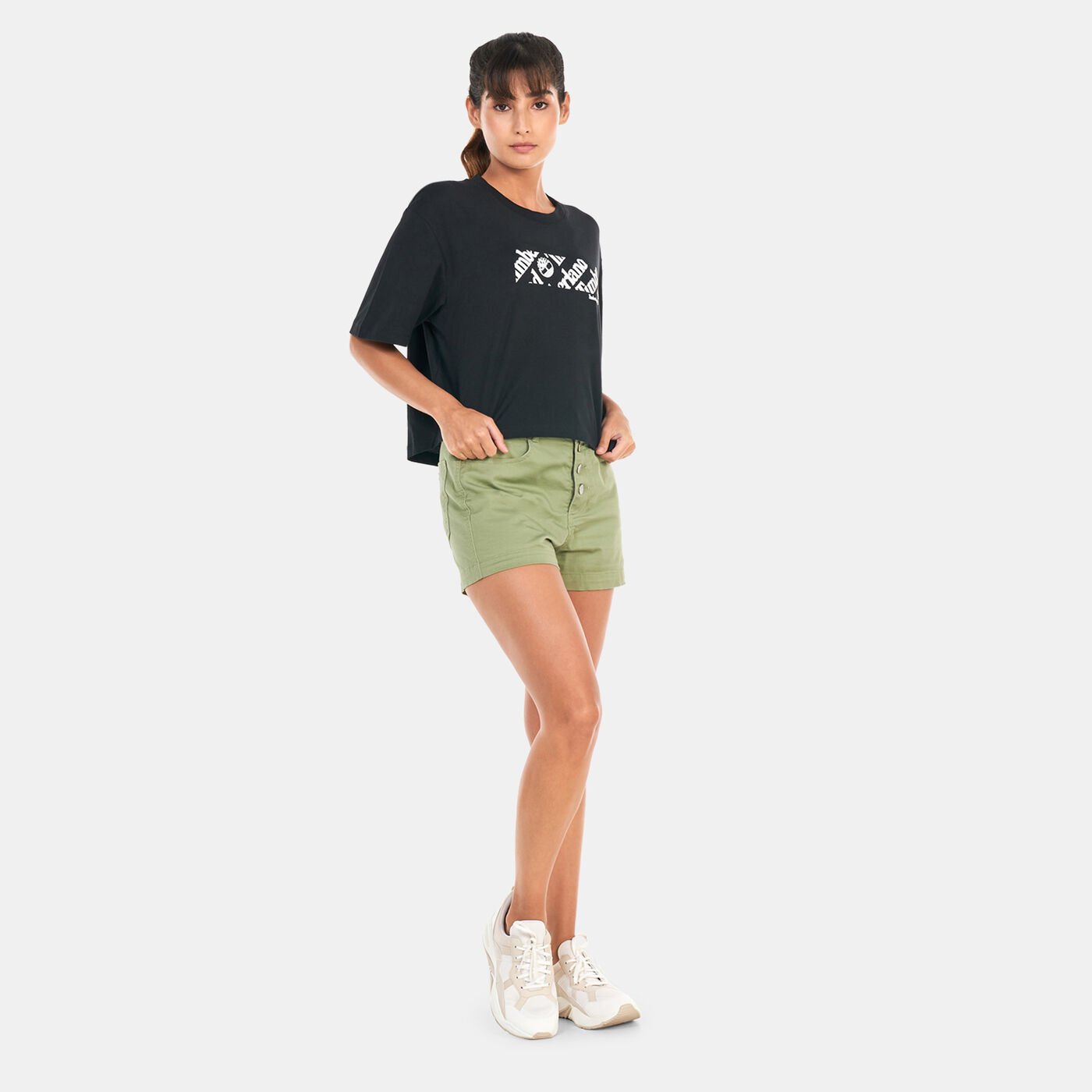 Women's Logo Pack Cropped T-Shirt