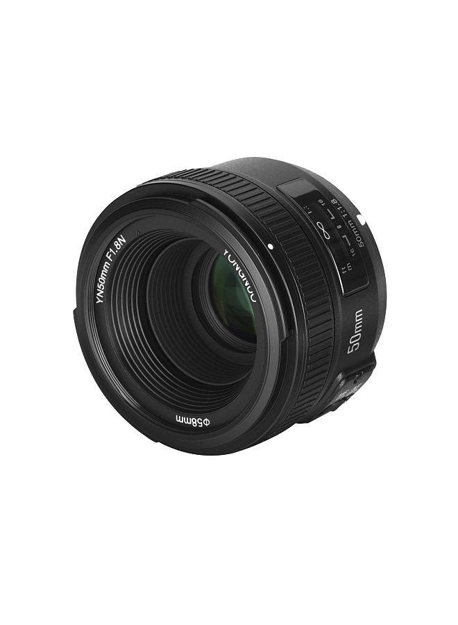 YONGNUO YN50mm F1.8 AF Lens 1:1.8 Standard Prime Lens Large Aperture Auto/Manual Focus for Nikon DSLR Cameras