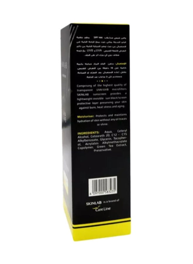 UVA/UVB SPF100 Sunscreen