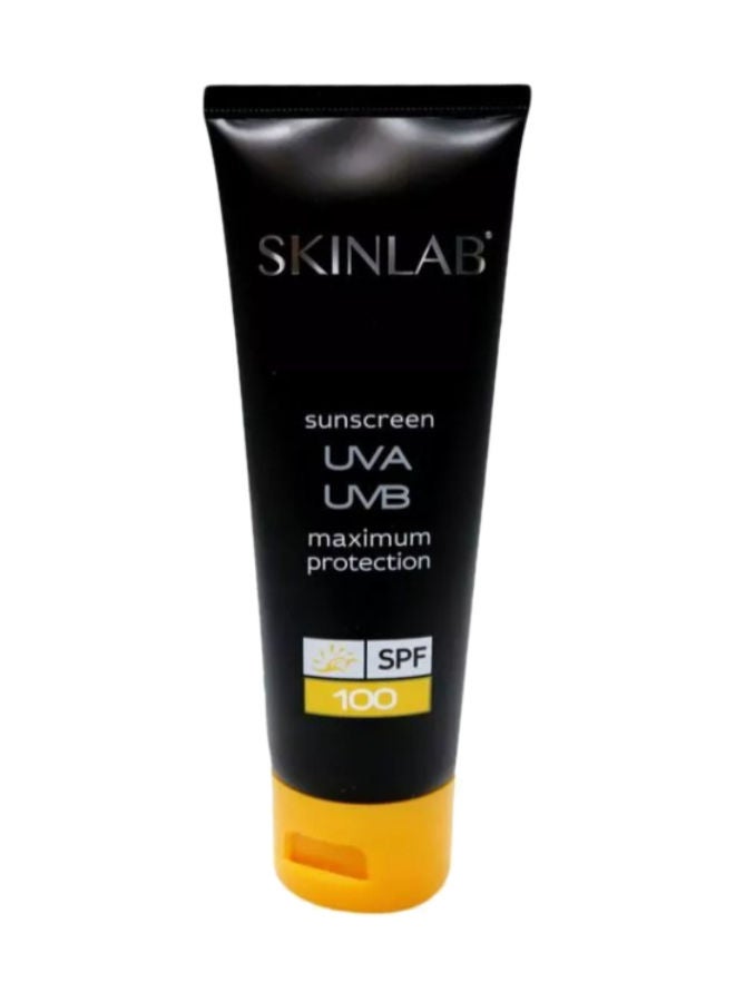 UVA/UVB SPF100 Sunscreen