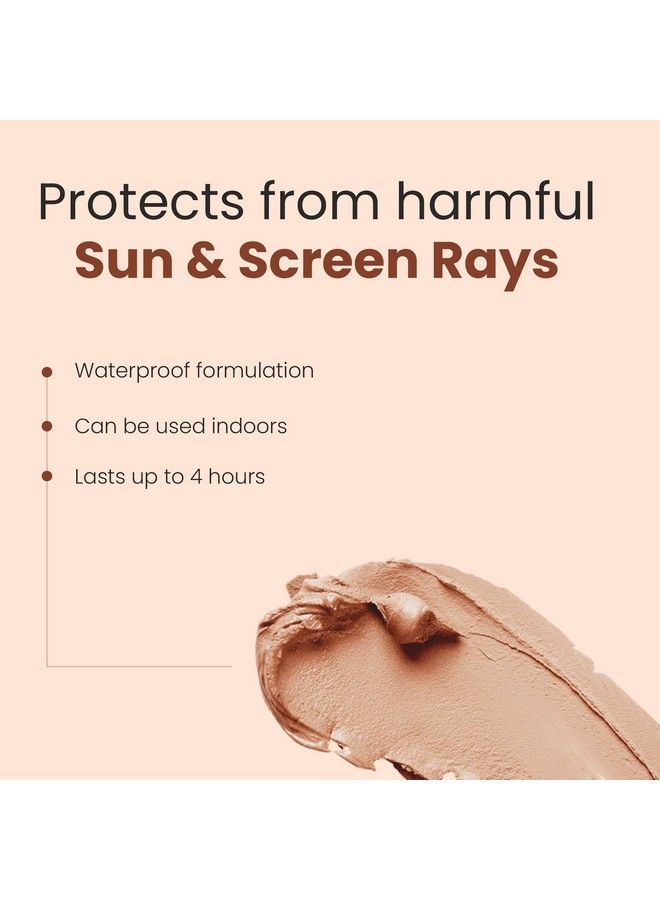 Tinted Sunscreen Spf 50 Pa+++ For Men Women ; Sunscreen For Oily Skin & Dry Skin Uva/B & Blue Light Protection No White Cast Lightweight ( 50G )