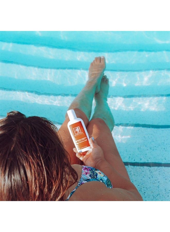 Sunless Self Tanning Lotion Made with All Natural DHA, Shea Butter and Rose Hip Oil For Natural Looking Tan Self Tanner Made In The U.S.