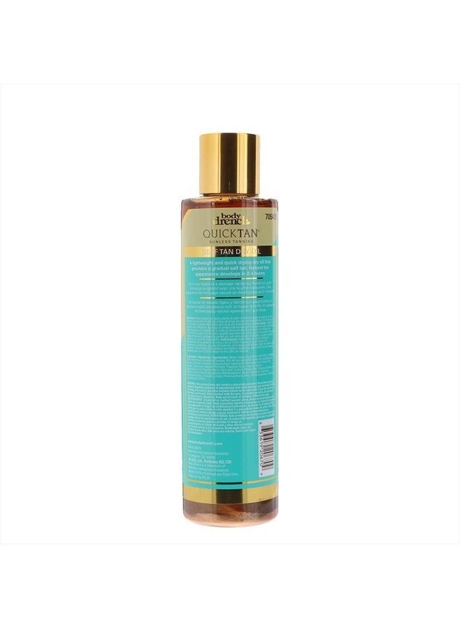 Quick Tan Sunless Tanning Self Tan Dry Oil for Bronze Glowing Skin in Just Hours, 7.2 oz