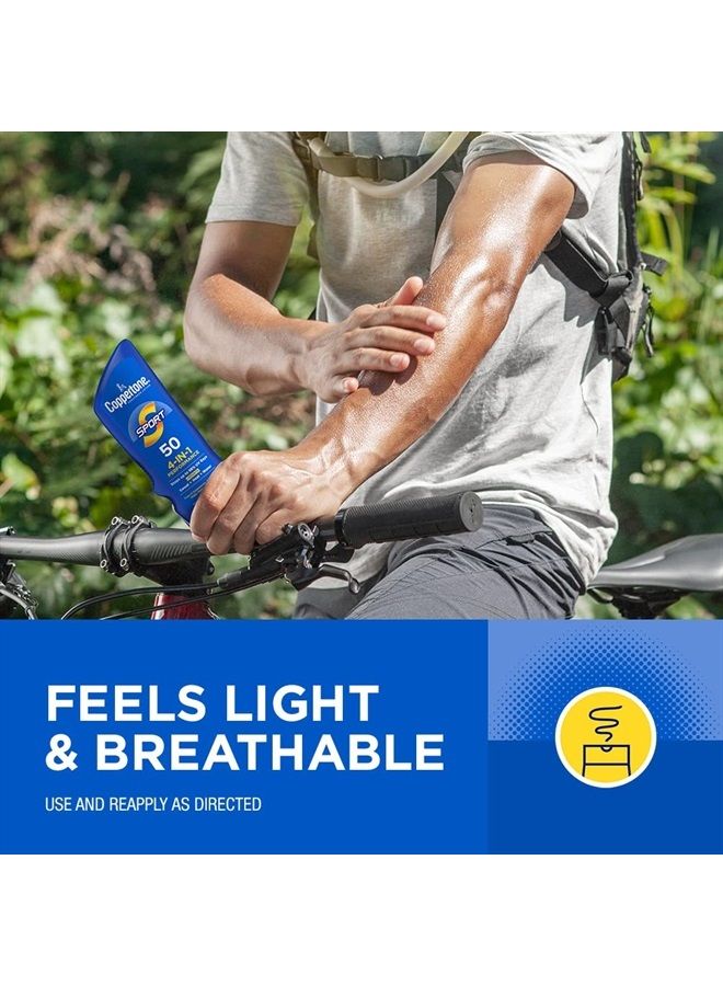 SPORT Sunscreen SPF 30, Water Resistant Sunscreen Lotion, Broad Spectrum SPF 30 Sunscreen, Bulk Sunscreen Pack, 7 Fl Oz Bottle, Pack of 2