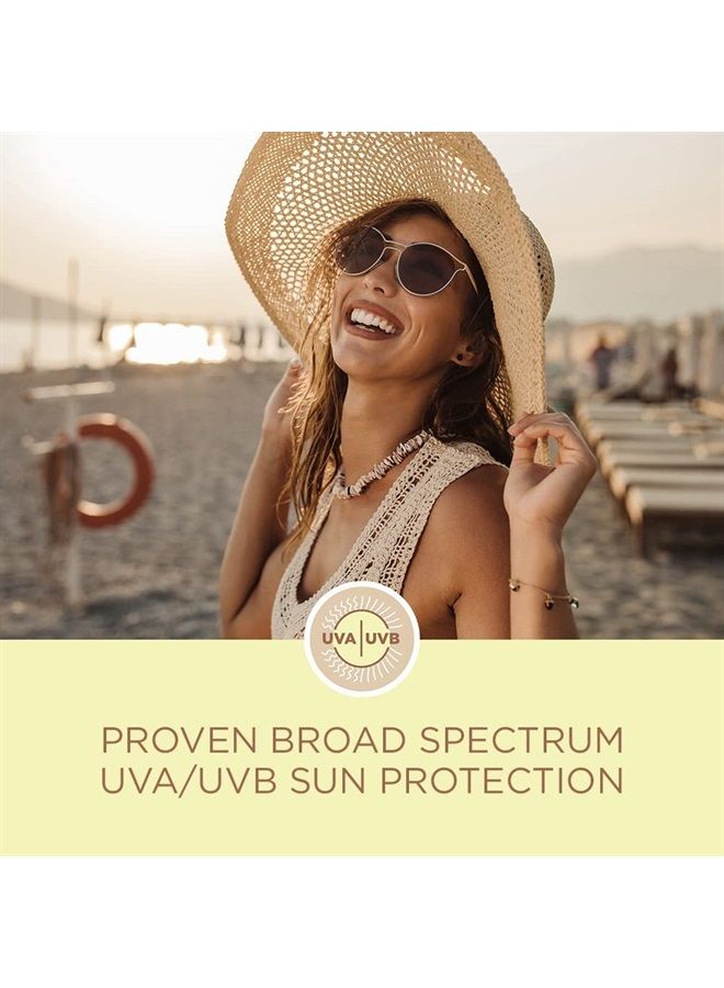 Tanning Sunscreen Lotion, Water Resistant Body Sunscreen SPF 15, Broad Spectrum SPF 15 Sunscreen, 8 Fl Oz Bottle
