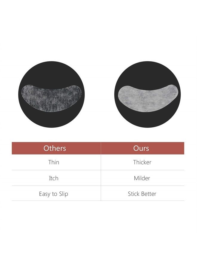 Eyepads Eyelash Extensions Lint Free, 100 Pairs Set Eye Pads for Lash Extensions, Hydrogel Eye Patch DIY False Eyelash Lash Extension Makeup Eye Gel Pad