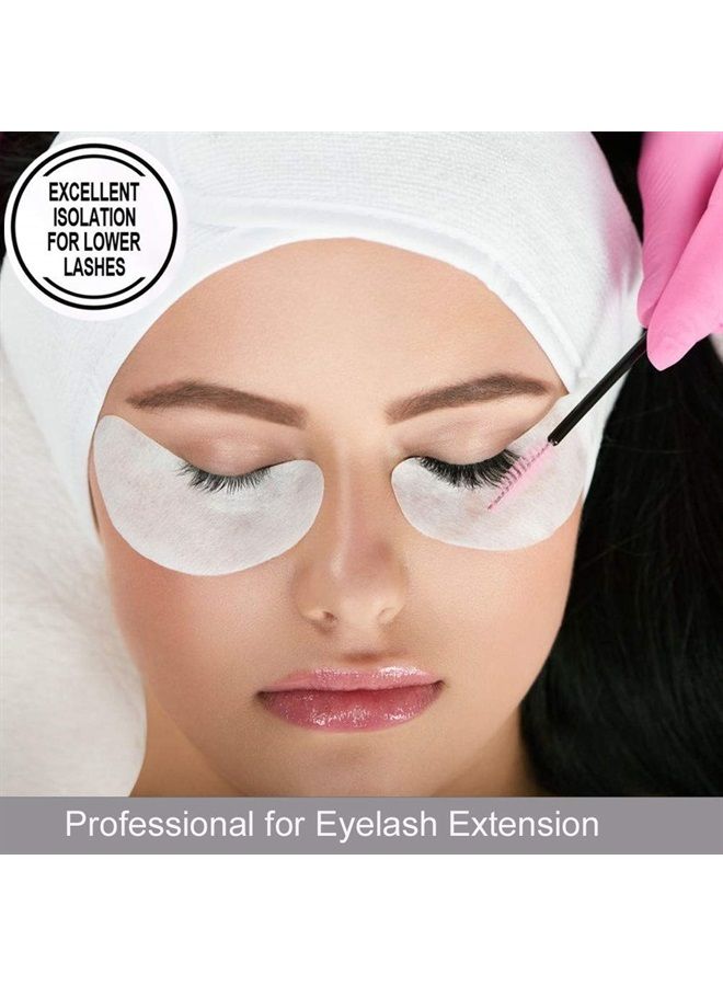 55 Pairs Set, Under Eye Hydrogel Pads, Professional Lint Free Eye Mask Eyelash Extension Gel Patches Kit for Adhesive Lash Beauty Tool (Golden)