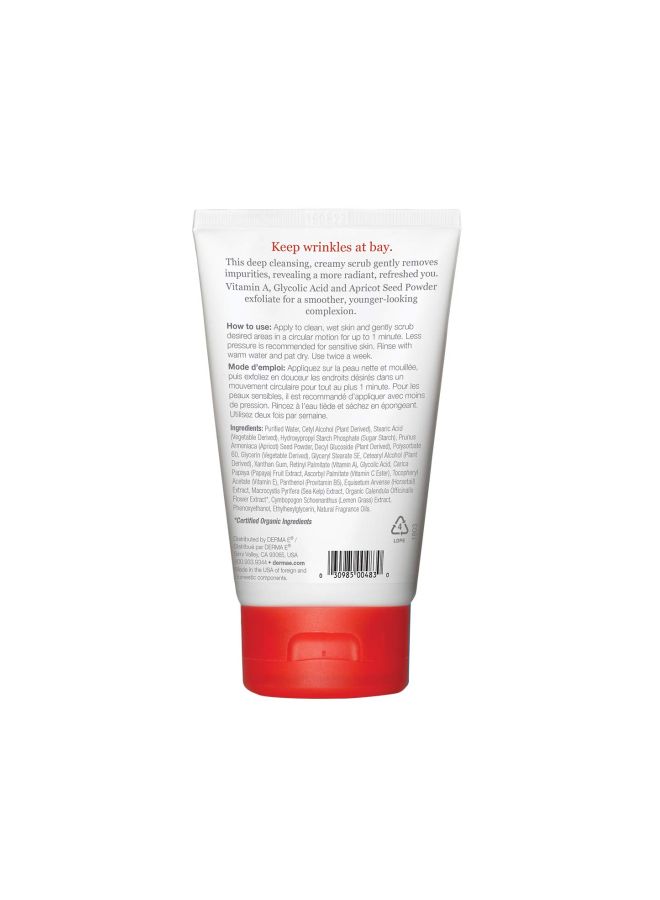Anti Wrinkle Facial Scrub 113grams