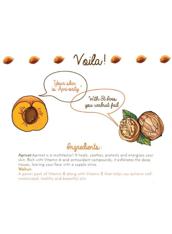 Pack Of 2 Fresh Skin Invigorating Apricot Scrub