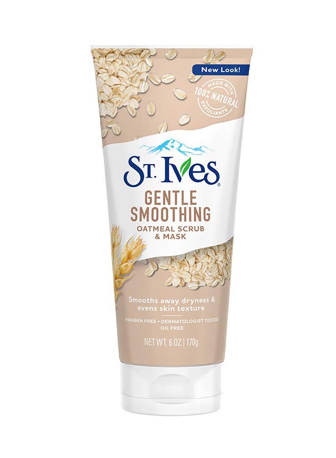 Gentle Smoothing Oatmeal Facial Scrub 170grams