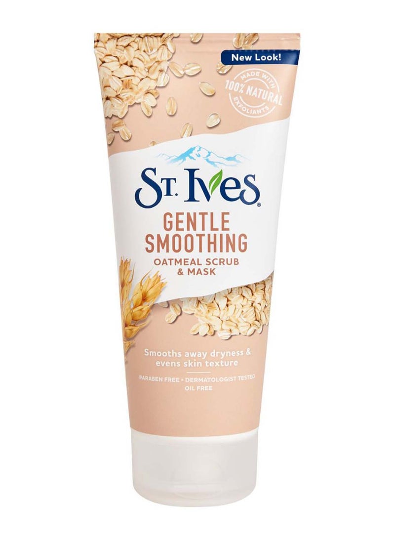 Gentle Smoothing Oatmeal Scrub And Mask 170grams