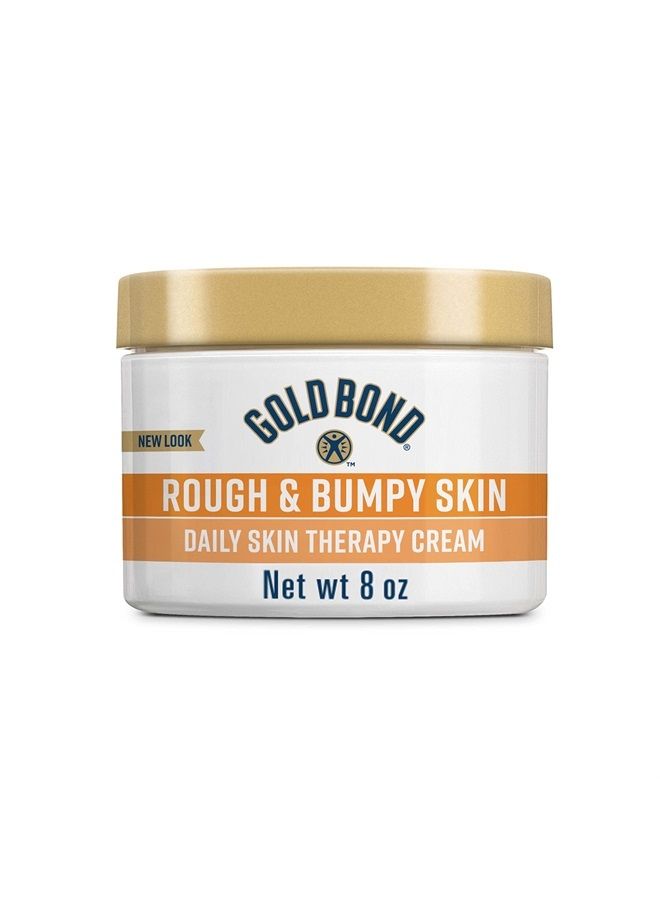Rough & Bumpy Skin Cream 8 oz., Daily Therapy Cream With 8 Intensive Moisturizes