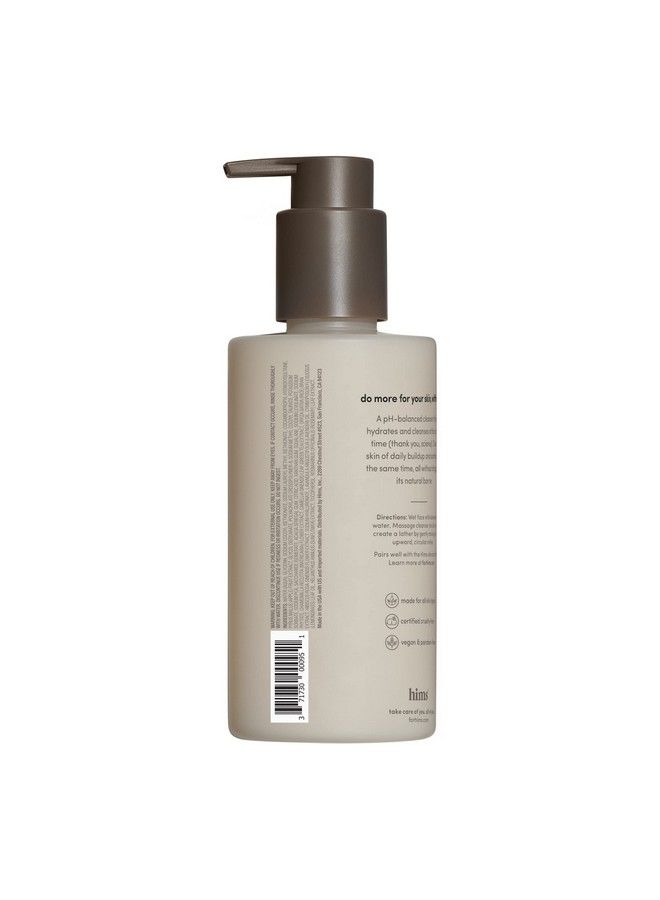 Hims High Tide Hydrating Daily Cleanser For Men Gentle Face Cleanser With Hyaluronic Acid Squalane And Green Tea Extract Lemongrass Field Scent