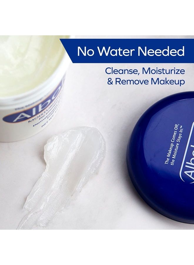 Face Moisturizer and Makeup Remover, Facial Cleanser and Cleansing Balm, Fragrance Free Cream, 12 oz