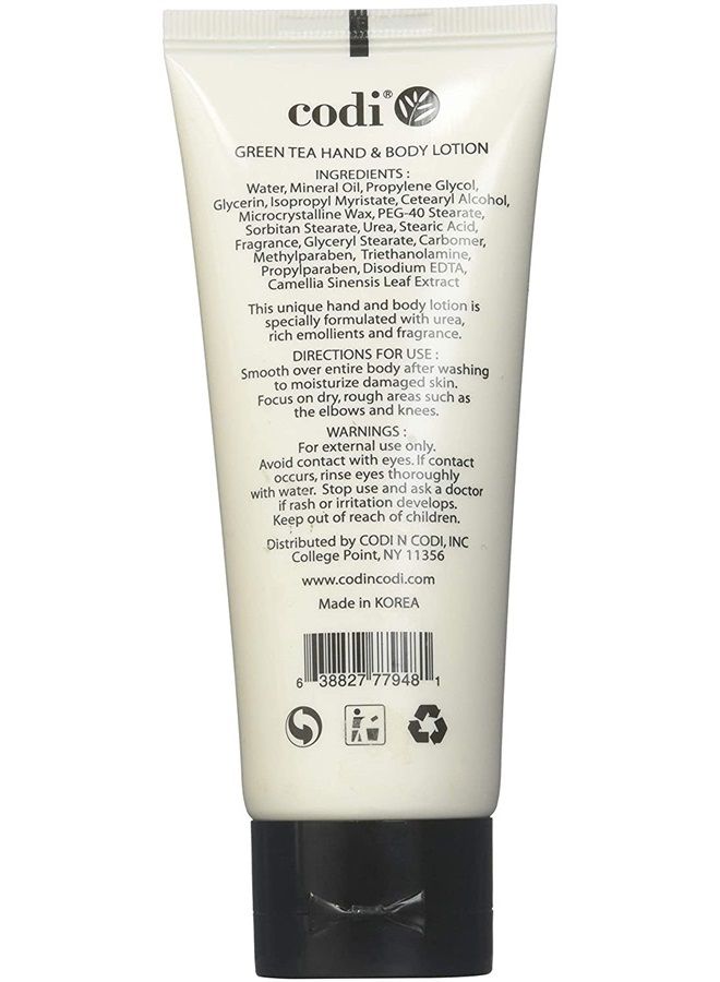 Green Tea Lotion nourishing and rejuvenating HAND & BODY LOTION 3.3 oz - 3 TUBES