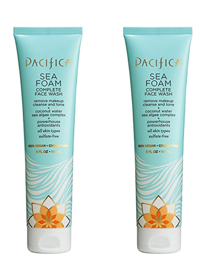 2-Piece Sea Foam Complete Face Wash