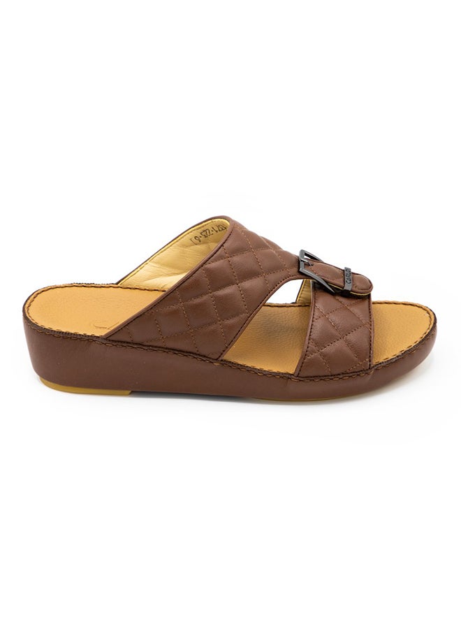 Carlo Arabic Footwear 1371 Size 6 Brown