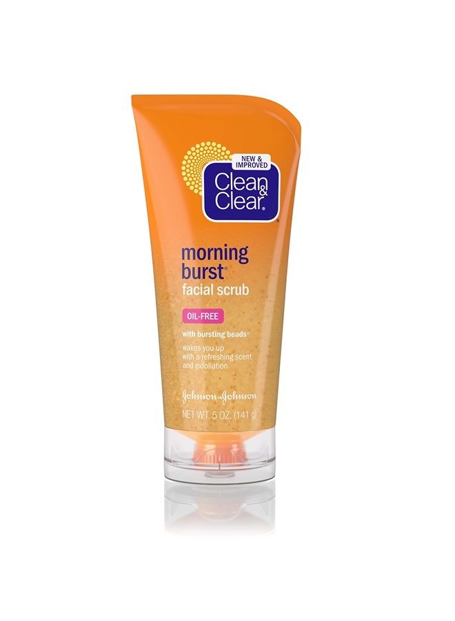 CLEAN & CLEAR Morning Burst Facial Scrub Oil-Free 5 oz