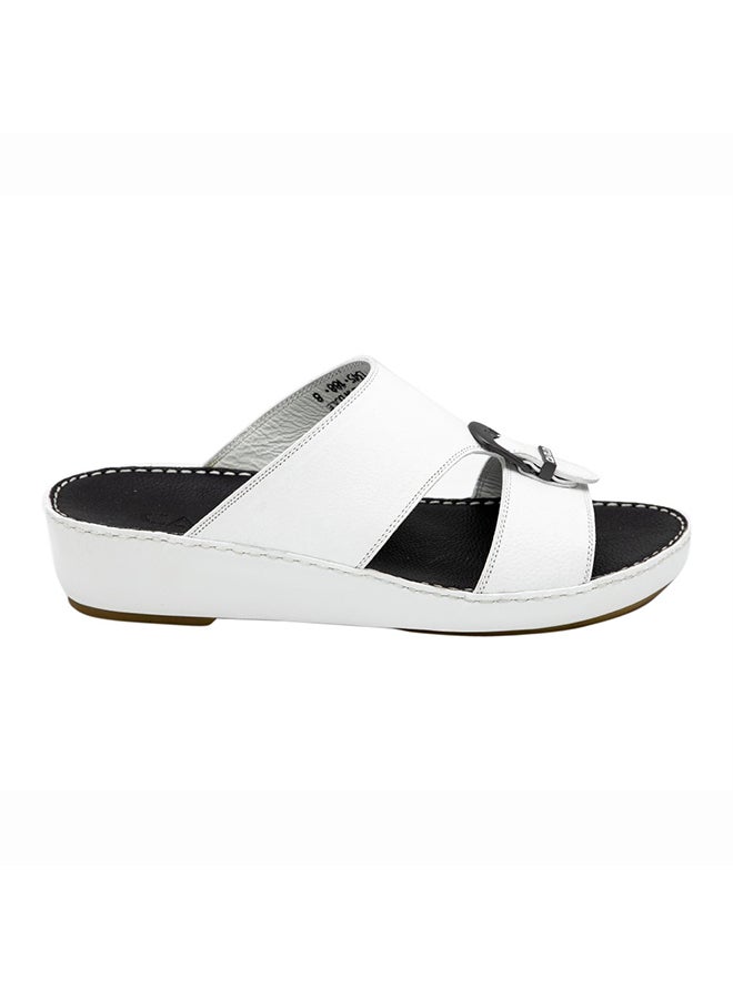 Carlo Arabic Footwear 1345 White/Black